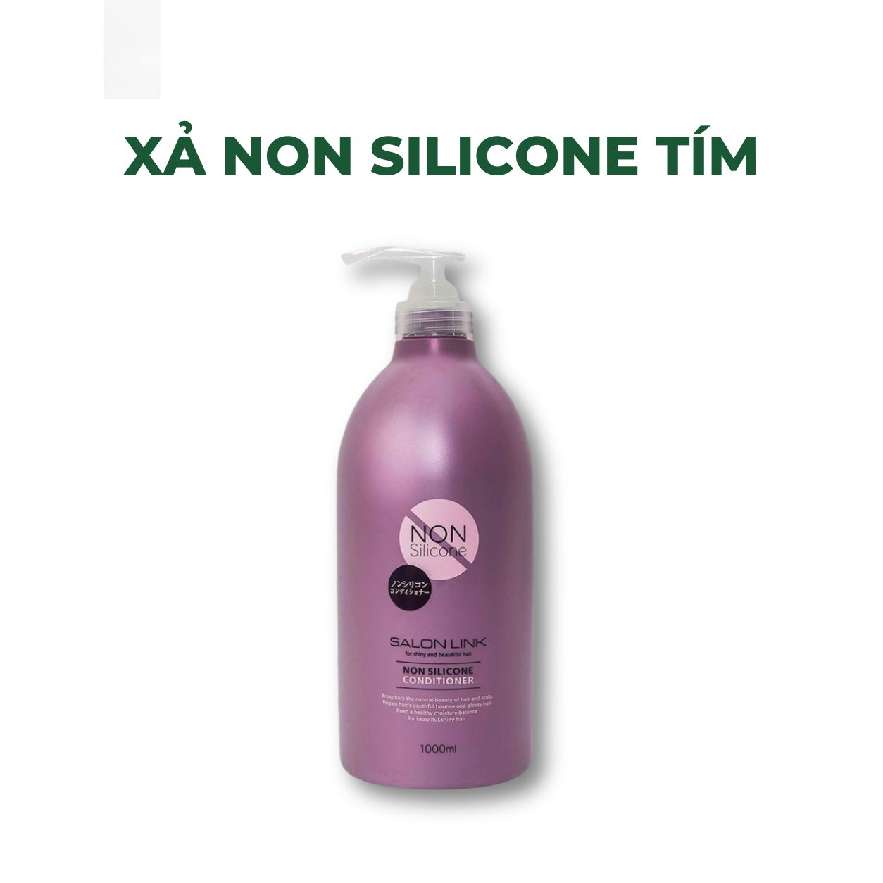 Dầu Gội Salon Link Bộ 2 Chai 1000ml Dưỡng Và Phục Hồi Tóc Dung Tích Lớn Dùng Hàng Ngày