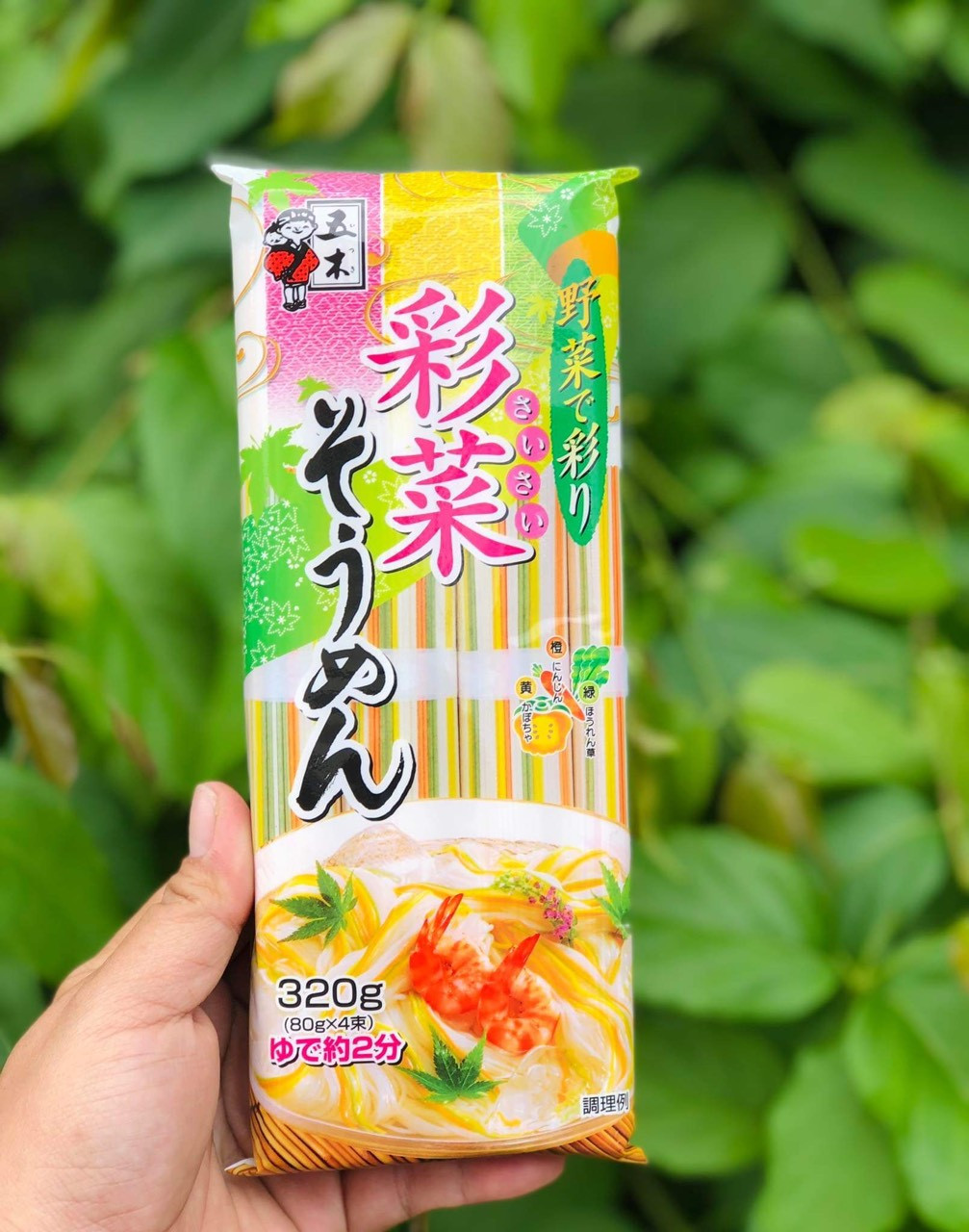 Mì Somen Ngũ Sắc Rau Củ 320g