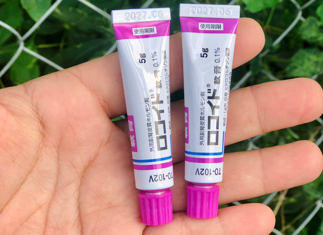 Kem Bôi Vết Muỗi, Côn Trùng Cắn Rokoito Locoid Ointment 0.1%  - 5g