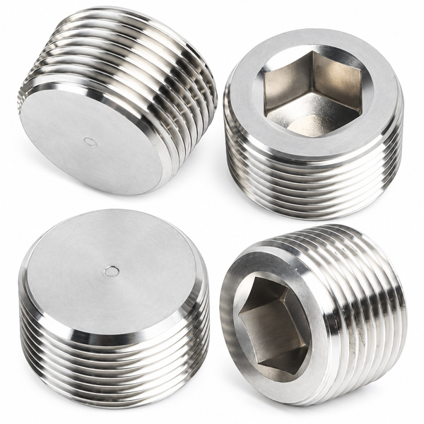 Đầu bịt lục giác chìm inox 304 ren ngoài