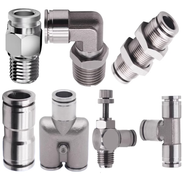 Đầu nối nhanh Inox 316