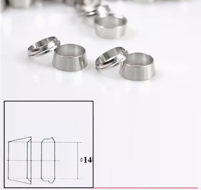 Hạt bắp siết ống phi 14
