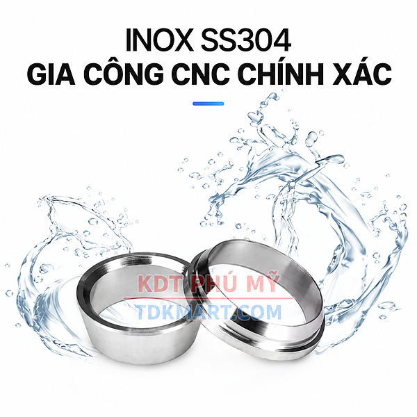 Hạt bắp siết ống Inox 304