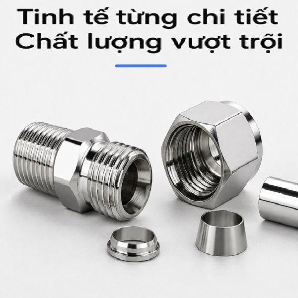 Hạt bắp siết ống Inox 304 CHẤT LƯỢNG VƯỢT TRỘI