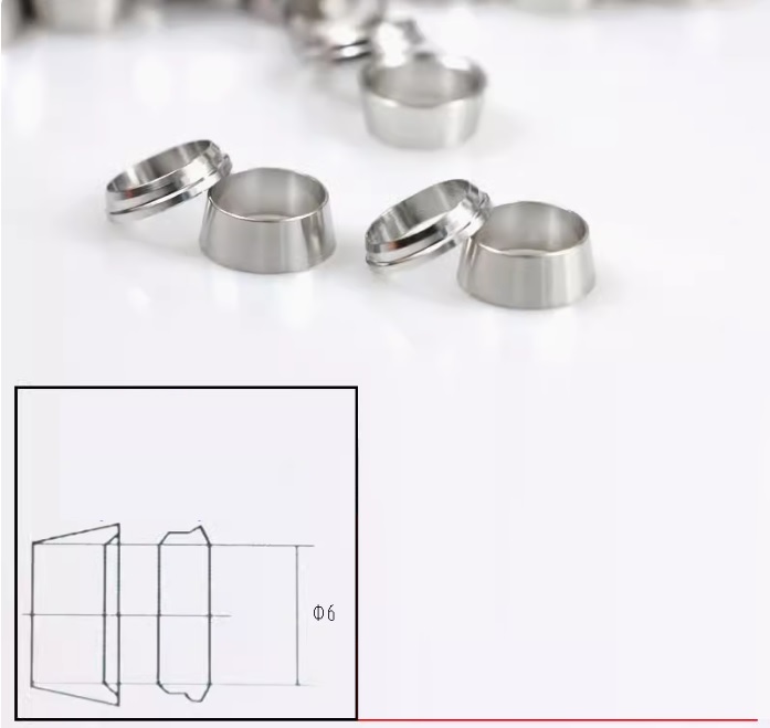Hạt bắp siết ống phi 6