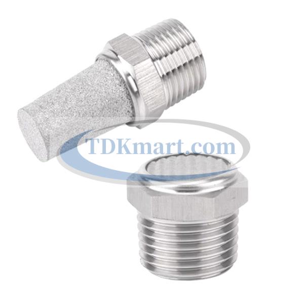 Đầu giảm thanh bằng thép không gỉ inox 304