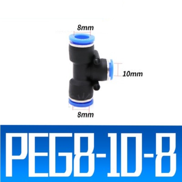 Đầu nối chữ T- Giảm PEG8-10-8