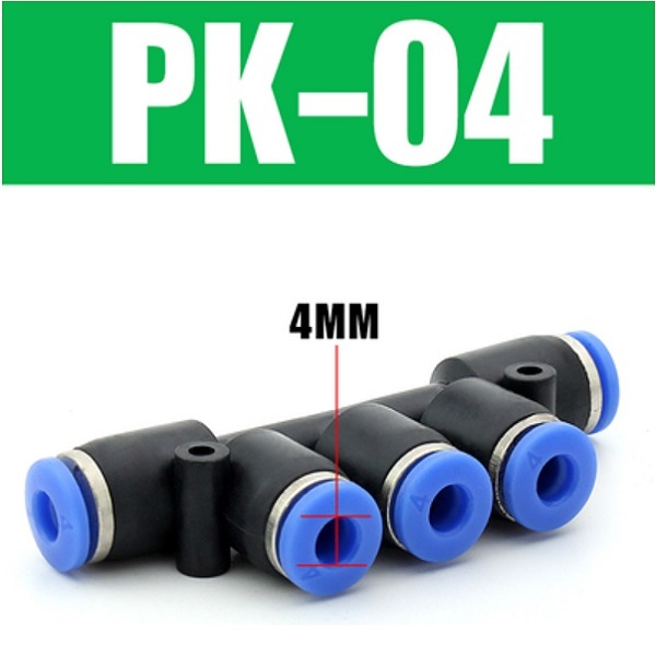 Ngã năm nối ống khí nén PK-04