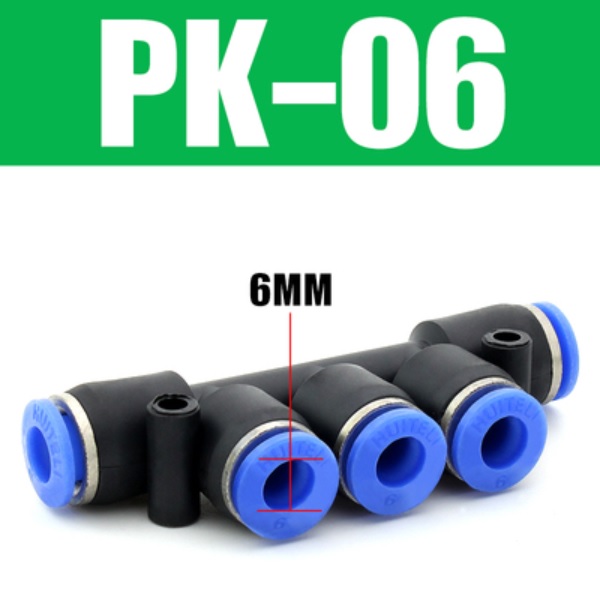 Ngã năm nối ống khí nén PK-06