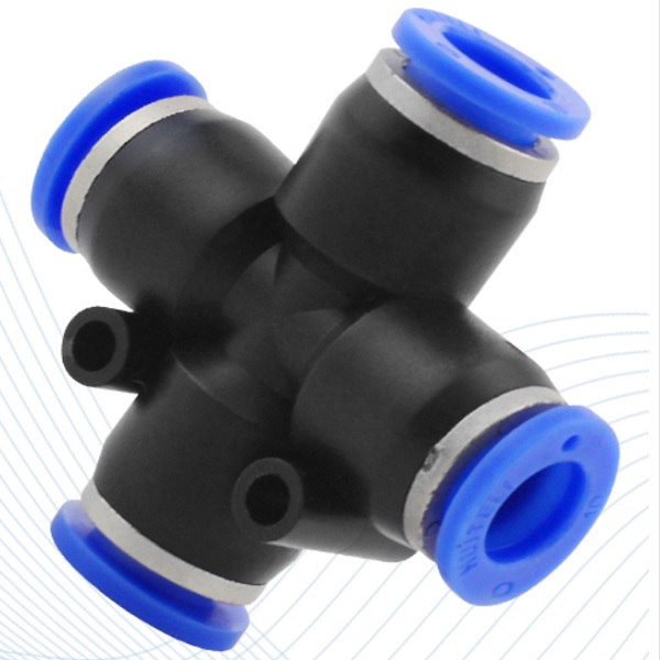 Đầu nối nhanh khí nén chữ thập