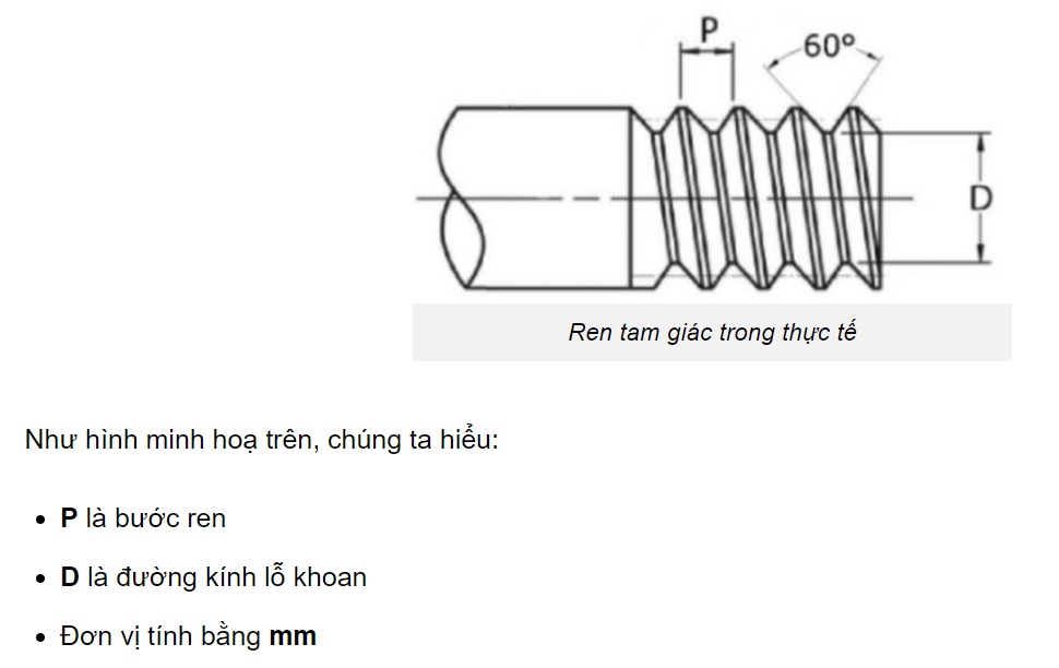 REN TAM GIÁC TRONG THỰC TẾ