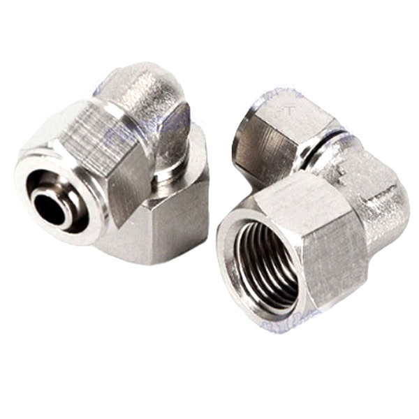 Co nối thép không rỉ 304 có 1 đầu ren ngoài và 1 đầu siết ống