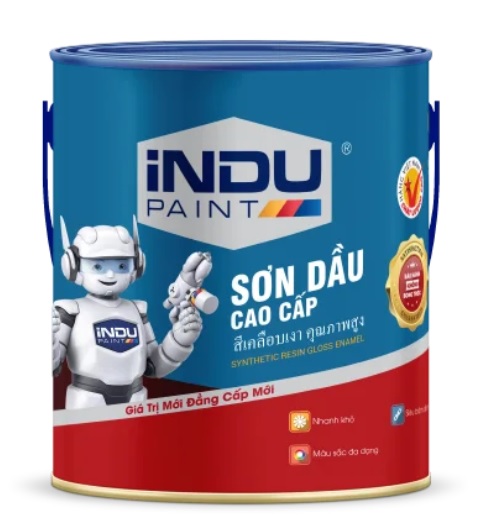 sơn dầu indu