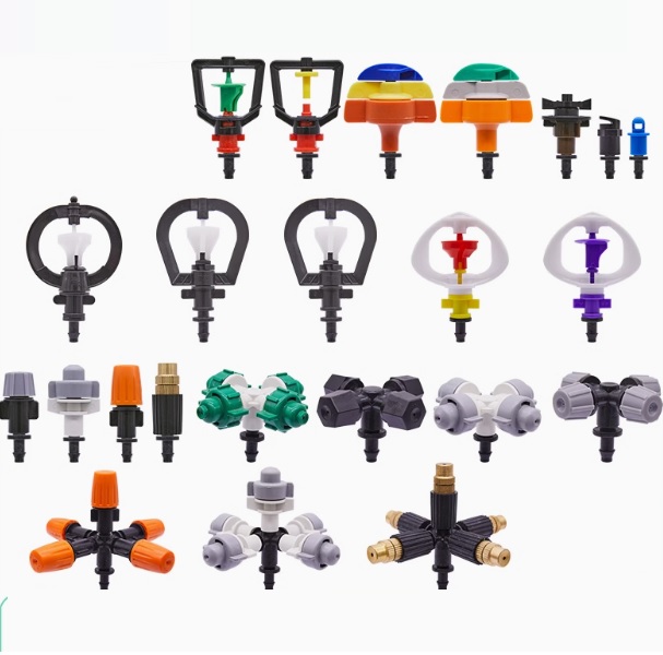 Đầu tưới cây phun mưa chân nối gân