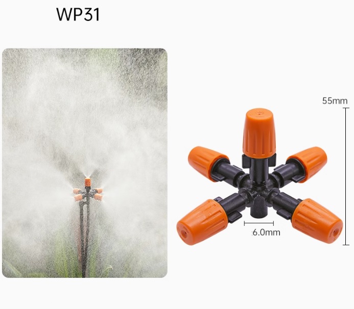 Béc tưới cam 5 hướng WP31