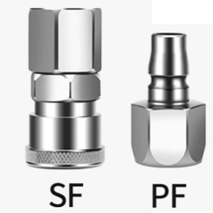 Bộ Khớp nối nhanh khí nén tự động SF20+PF20