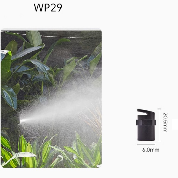 Béc tưới đen 180 độ WP29