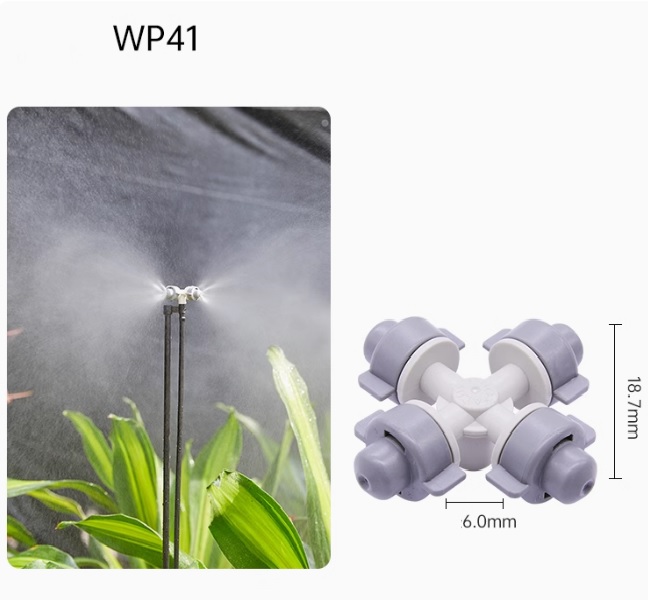 Béc tưới xám 4 hướng WP41
