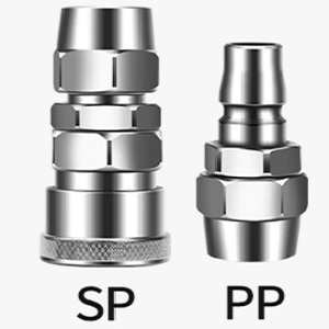 Bộ Khớp nối nhanh khí nén tự động SP20+PP20