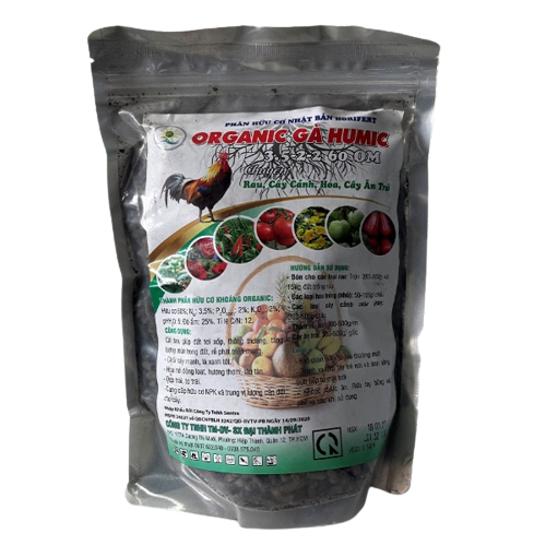 PHÂN BÓN ORGANIC GÀ HUMIC 3.5-2-2 60 OM