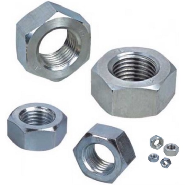 Đai ốc thép xi mạ kẽm