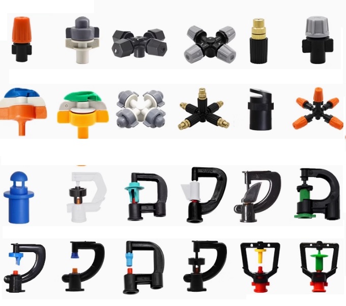 Béc tưới cây phun mưa chân cắm