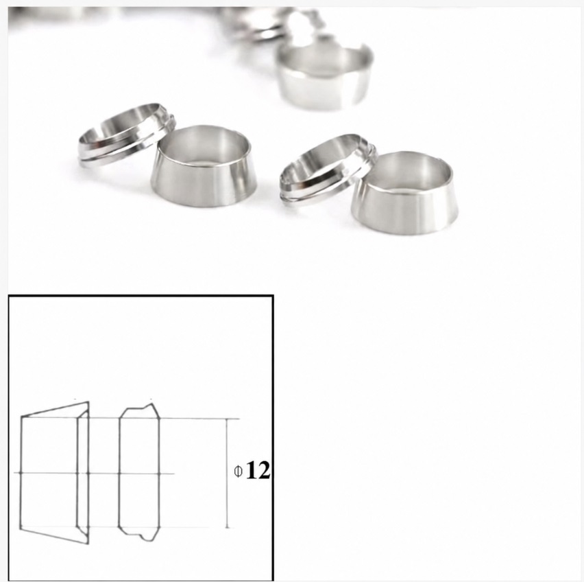 Hạt bắp Inox siết ống phi 12