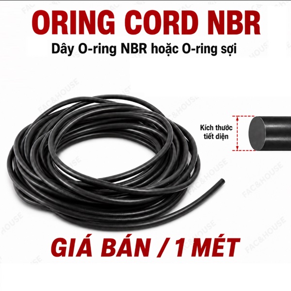 Oring cord NBR 5.34 mm