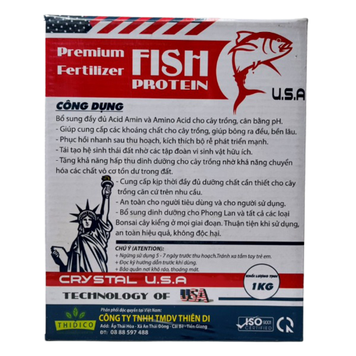 Phân bón cao cấp đạm cá