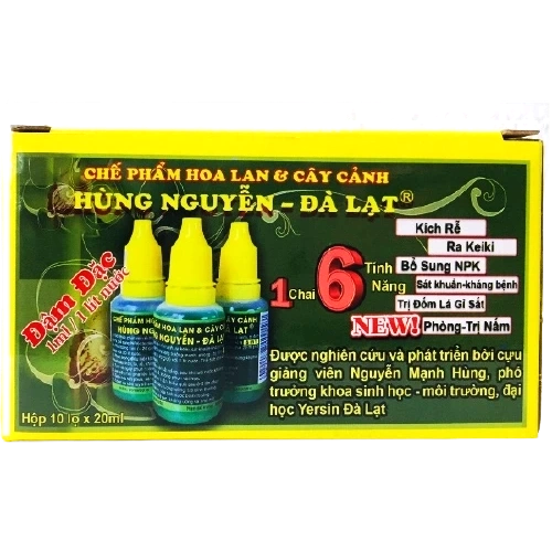 Phân bón chế phẩm hoa lan & cây cảnh Hùng Nguyễn-Đà Lạt