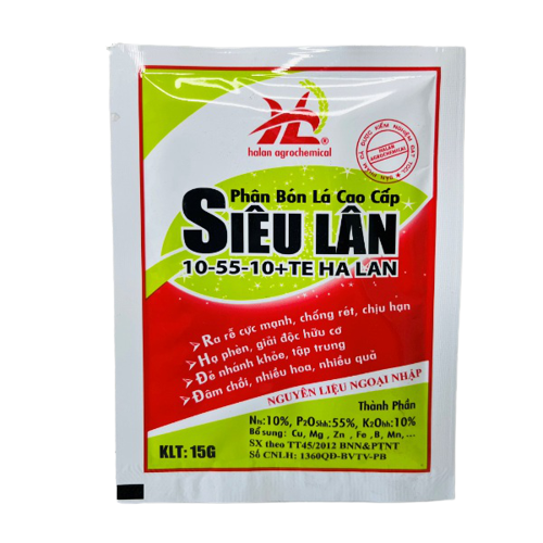 Phân bón siêu lân