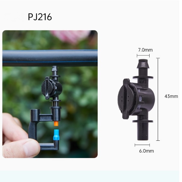 Van chống rỉ giọt trơn gân 6x7 PJ216