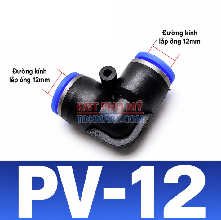 Co nối nhanh khí nén phi 12mm