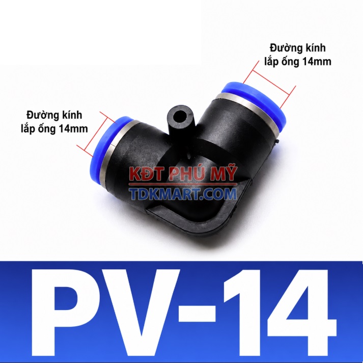 Co nối nhanh khí nén phi 14mm