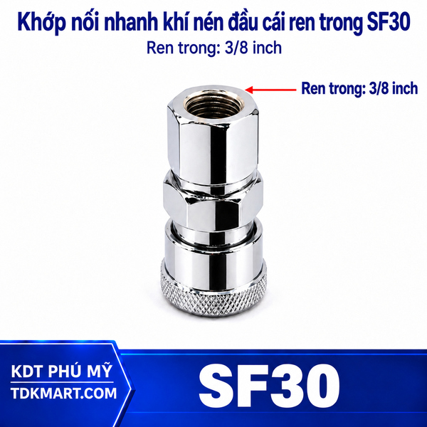 Khớp nối nhanh khí nén SF30