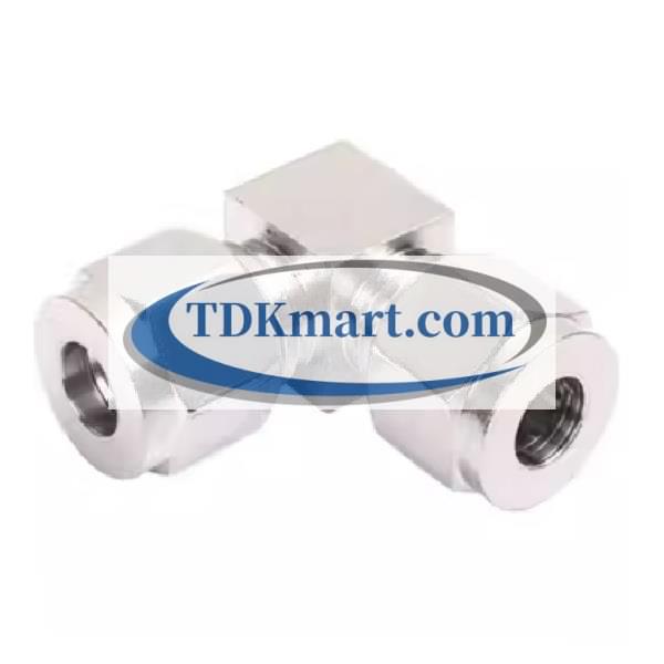 Co nối Inox 304 có 2 đầu siết hạt bắp ống phi 16