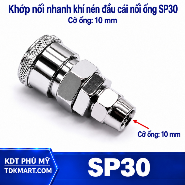 Khớp nối nhanh khí nén SP30
