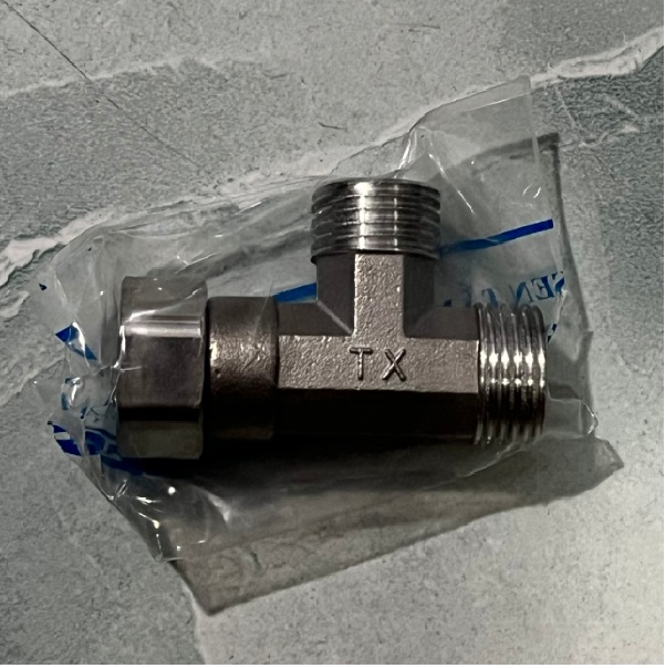 Van T cầu ( van chia giảm áp nước )