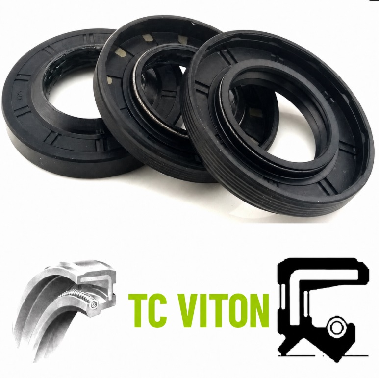 Phốt dầu ( oil seal ) vật liệu cao su Viton chịu dầu chịu nhiệt độ cao size 90x115x12 TC