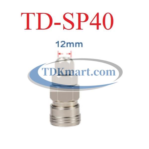 Khớp nối nhanh khí nén tự động SP40