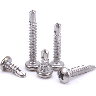 Vít đầu tròn tự khoan