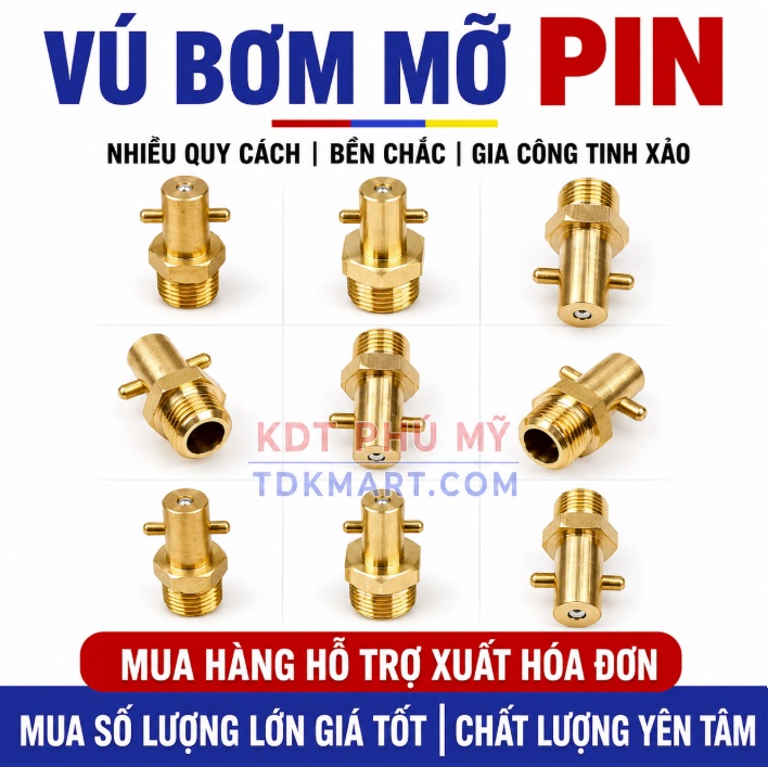 Vú bơm mỡ Pin ( Vú bơm mỡ chốt )