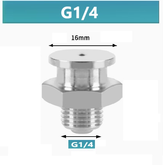 Vú mỡ nút Inox 304 G1/4-19
