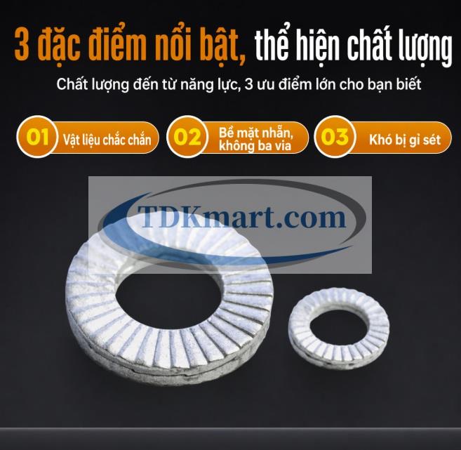 vòng đệm chống xoay