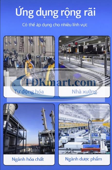ứng dụng van gạt tay 4h