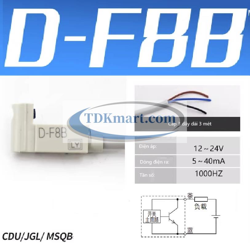 Model cảm biến từ xi lanh D-F8B