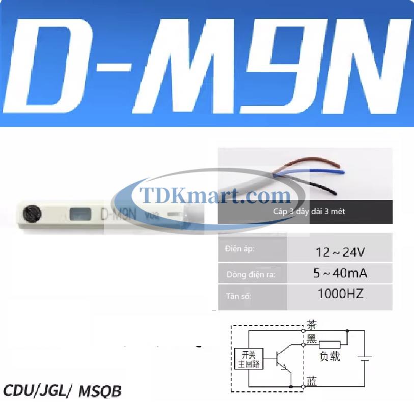 Model cảm biến từ xi lanh D-M9N