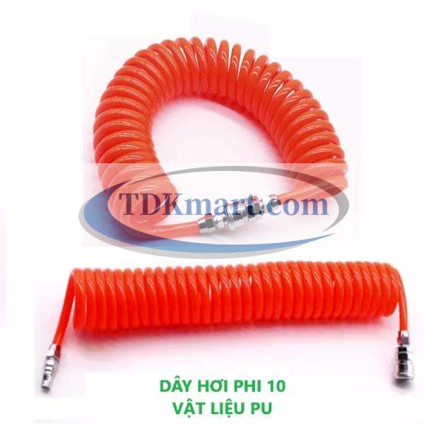 Dây hơi xoắn phi 10