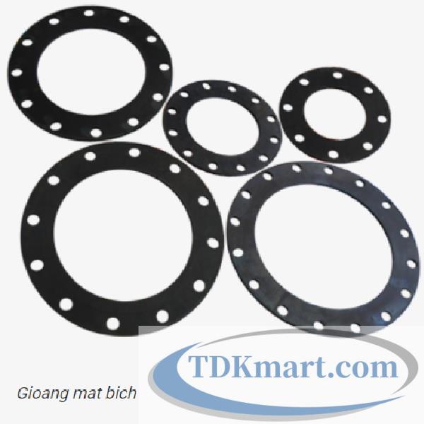Giá Gioăng cao su cho mặt bích đơn và mặt bích kép nhựa UPVC