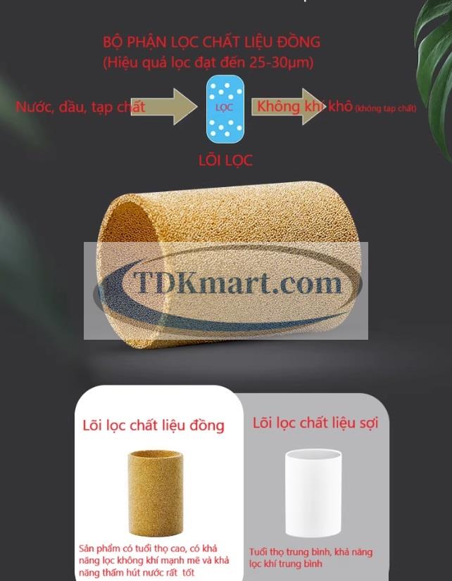 CHỨC NĂNG CỦA LÕI LỌC KHÍ NÉN